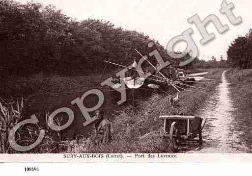 Ville de SURYAUXBOIS, carte postale ancienne