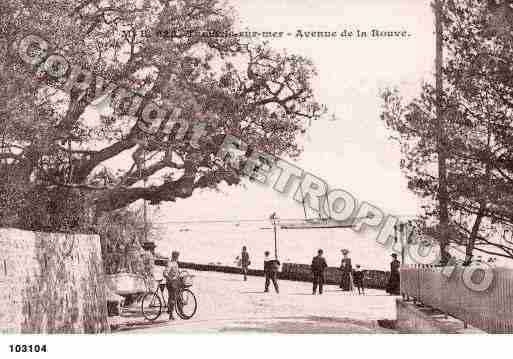 Ville de TAMARIS, carte postale ancienne