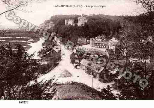 Ville de TANCARVILLE, carte postale ancienne