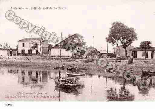 Ville de TESTE(LA), carte postale ancienne