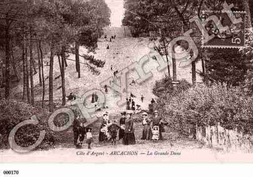 Ville de TESTE(LA), carte postale ancienne