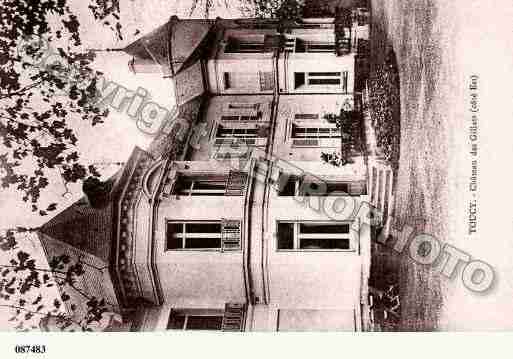 Ville de TOUCY, carte postale ancienne