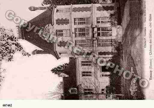 Ville de TOUCY, carte postale ancienne