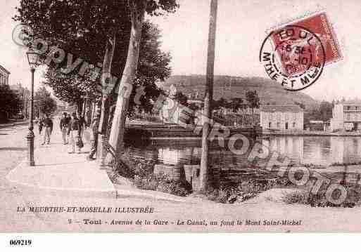 Ville de TOUL, carte postale ancienne