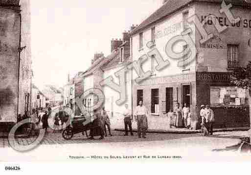 Ville de TOUQUIN, carte postale ancienne