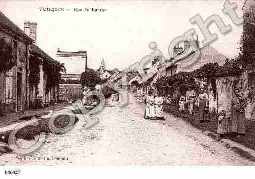 Ville de TOUQUIN, carte postale ancienne
