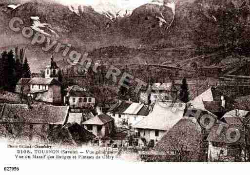 Ville de TOURNON, carte postale ancienne