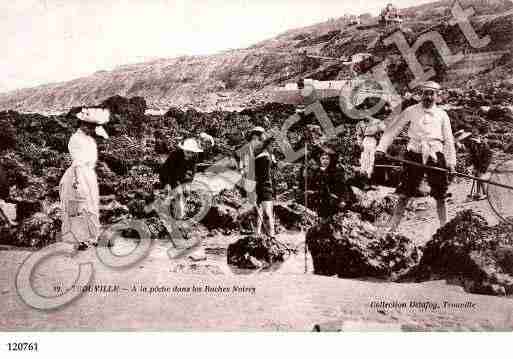 Ville de TROUVILLESURMER, carte postale ancienne