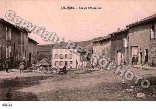 Ville de VELOSNES, carte postale ancienne