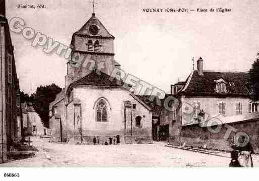 Ville de VOLNAY, carte postale ancienne Ville de VOLNAY, carte postale ancienne