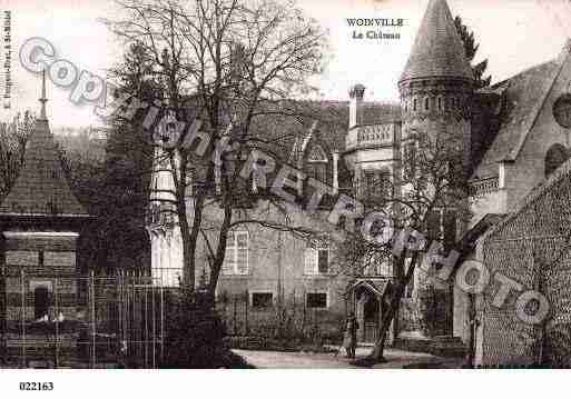 Ville de WOINVILLE, carte postale ancienne