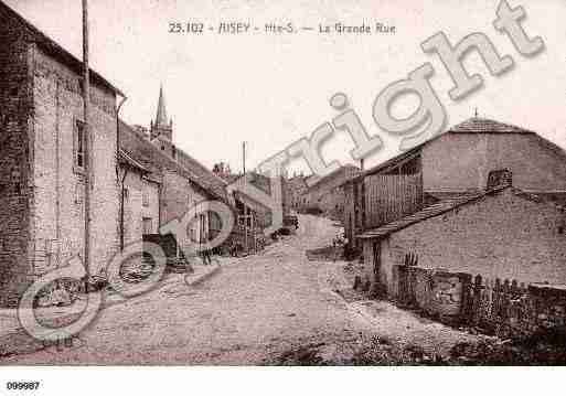 Ville de AISEYETRICHECOURT, carte postale ancienne