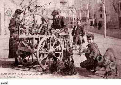 Ville de ALES, carte postale ancienne