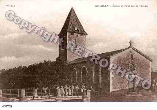 Ville de ANDILLY, carte postale ancienne