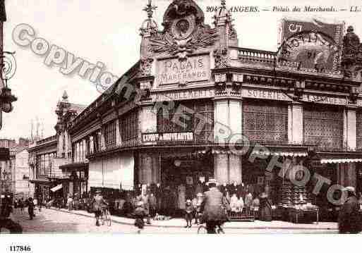 Ville de ANGERS, carte postale ancienne