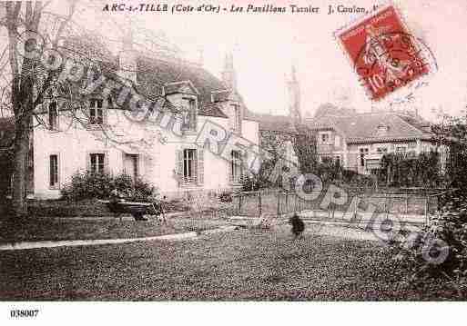 Ville de ARCSURTILLE, carte postale ancienne