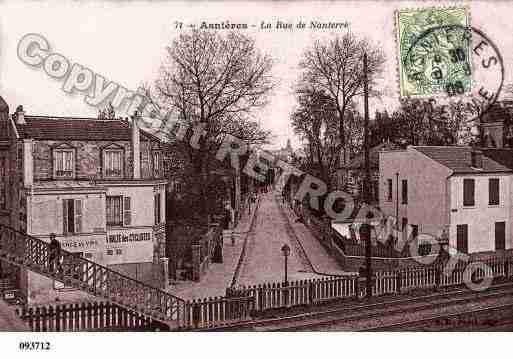 Ville de ASNIERESSURSEINE, carte postale ancienne