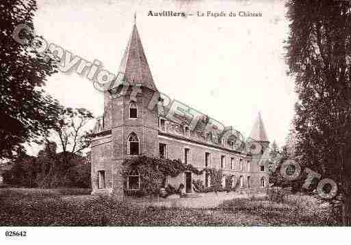 Ville de AUVILLIERS, carte postale ancienne