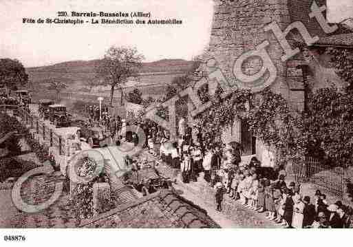 Ville de BARRAISBUSSOLLES, carte postale ancienne