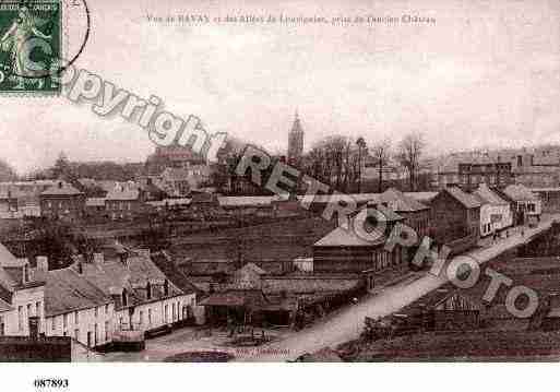 Ville de BAVAY, carte postale ancienne