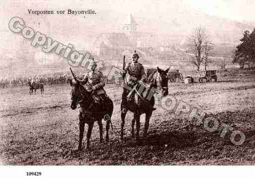 Ville de BAYONVILLESURMAD, carte postale ancienne