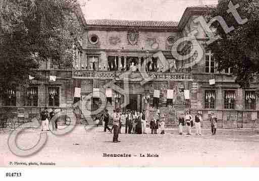 Ville de BEAUCAIRE, carte postale ancienne