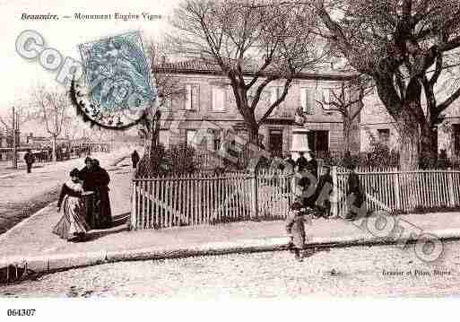 Ville de BEAUCAIRE, carte postale ancienne