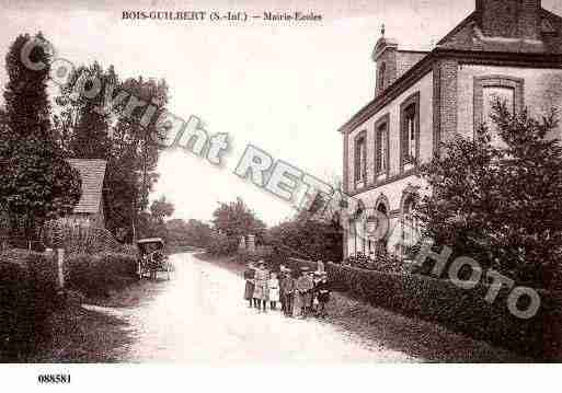 Ville de BOISGUILBERT, carte postale ancienne