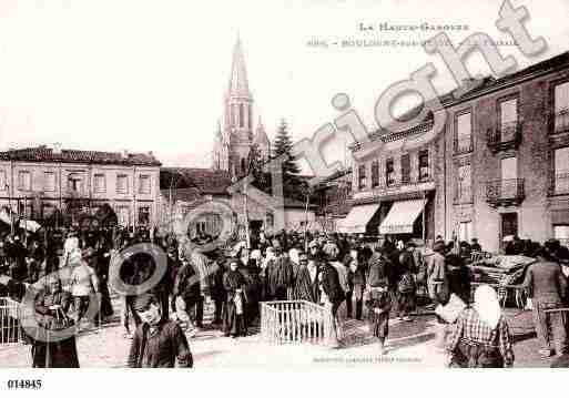 Ville de BOULOGNESURGESSE, carte postale ancienne