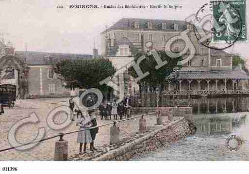 Ville de BOURGES, carte postale ancienne