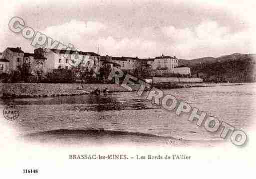 Ville de BRASSACLESMINES, carte postale ancienne