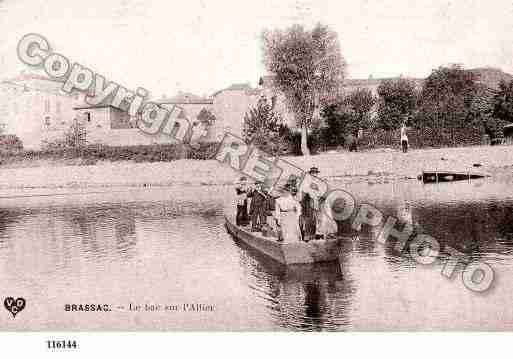 Ville de BRASSACLESMINES, carte postale ancienne