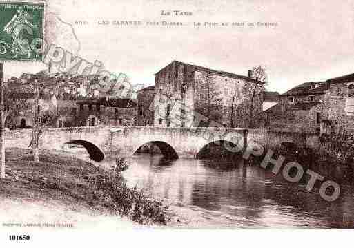 Ville de CABANNES(LES), carte postale ancienne