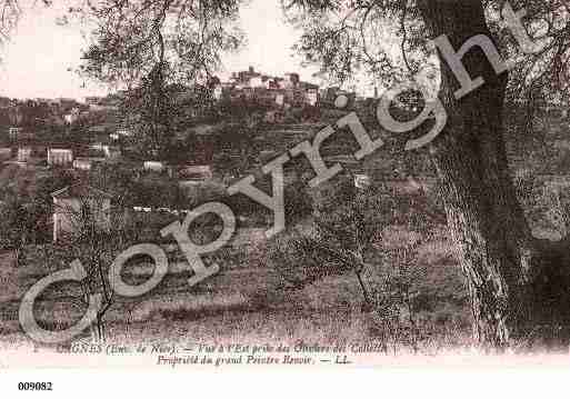 Ville de CAGNESSURMER, carte postale ancienne