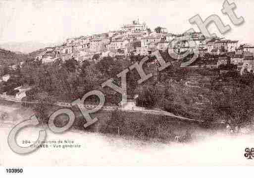 Ville de CAGNESSURMER, carte postale ancienne