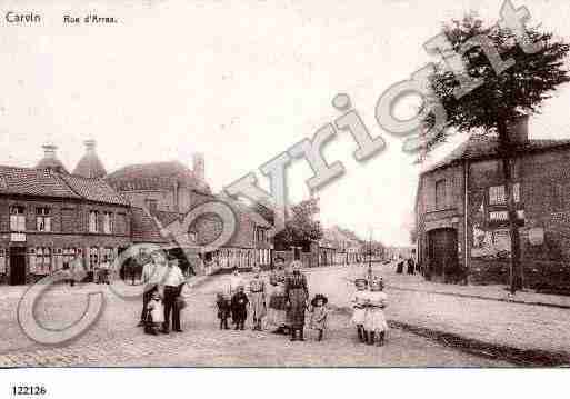 Ville de CARVIN, carte postale ancienne