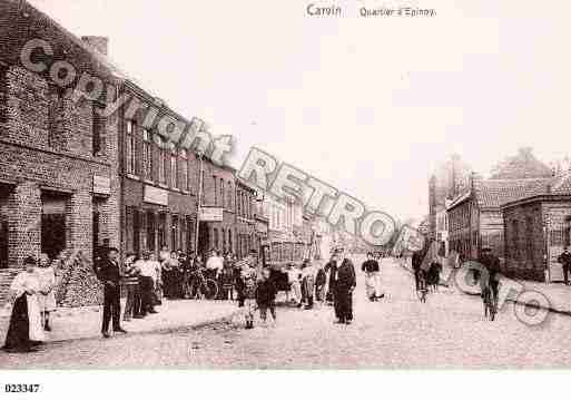 Ville de CARVIN, carte postale ancienne