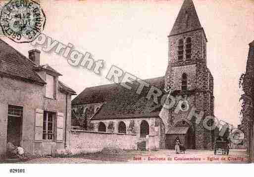 Ville de CHAILLYENBRIE, carte postale ancienne