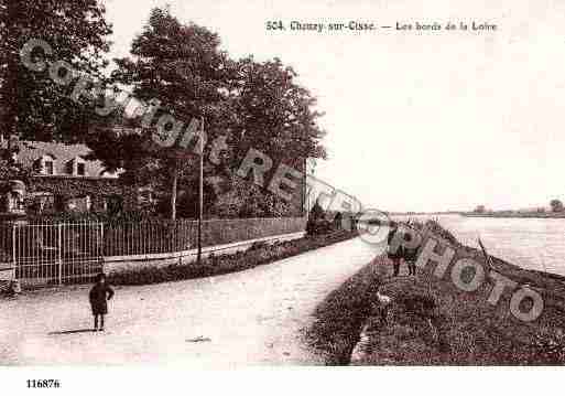 Ville de CHOUZYSURCISSE, carte postale ancienne