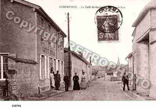 Ville de COMPERTRIX, carte postale ancienne