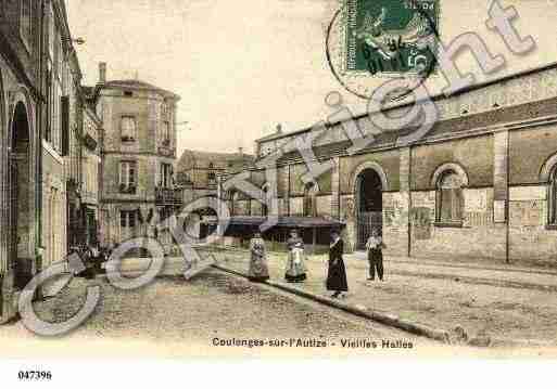 Ville de COULONGESSURL'AUTIZE, carte postale ancienne