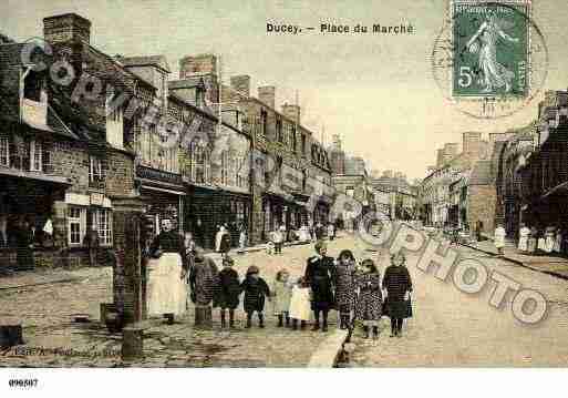 Ville de DUCEY, carte postale ancienne