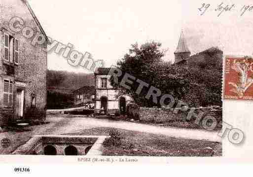 Ville de EPIEZSURCHIERS, carte postale ancienne