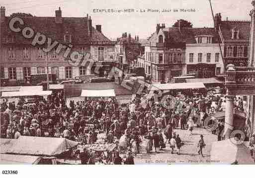 Ville de ETAPLES, carte postale ancienne