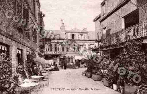 Ville de ETRETAT, carte postale ancienne