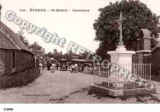 Ville de EVREUX, carte postale ancienne