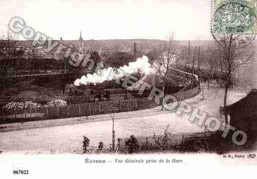 Ville de EVREUX, carte postale ancienne