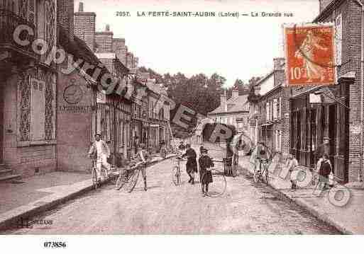 Ville de FERTESAINTAUBIN(LA), carte postale ancienne