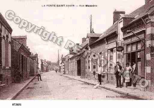 Ville de FERTESAINTAUBIN(LA), carte postale ancienne