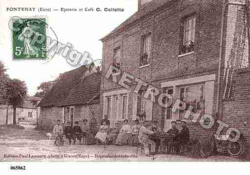 Ville de FONTENAY, carte postale ancienne